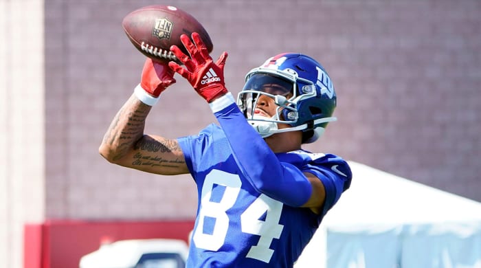 New York Giants wide receiver Jalin Hyatt